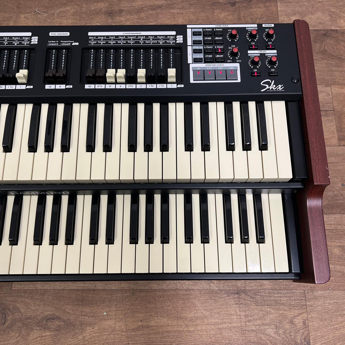 Hammond SKX Dual Manual Keyboard & Case; Serial No: 19050009 | Second Hand