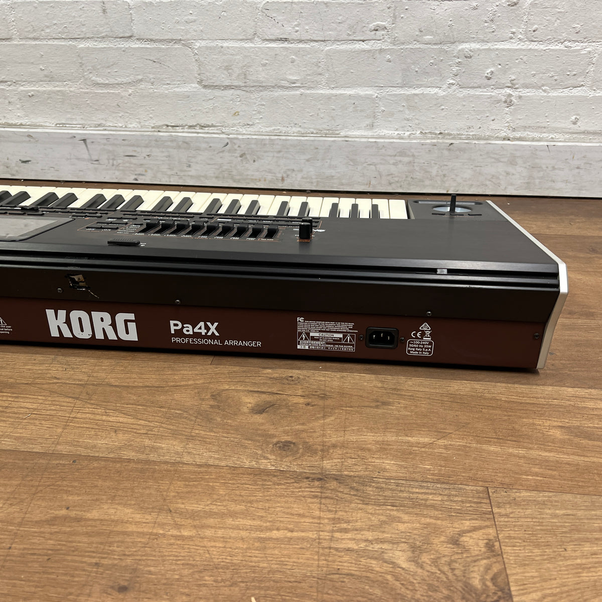 Korg Pa4X 76 Note Arranger Workstation Keyboard; Serial No: 9001325 | Second Hand