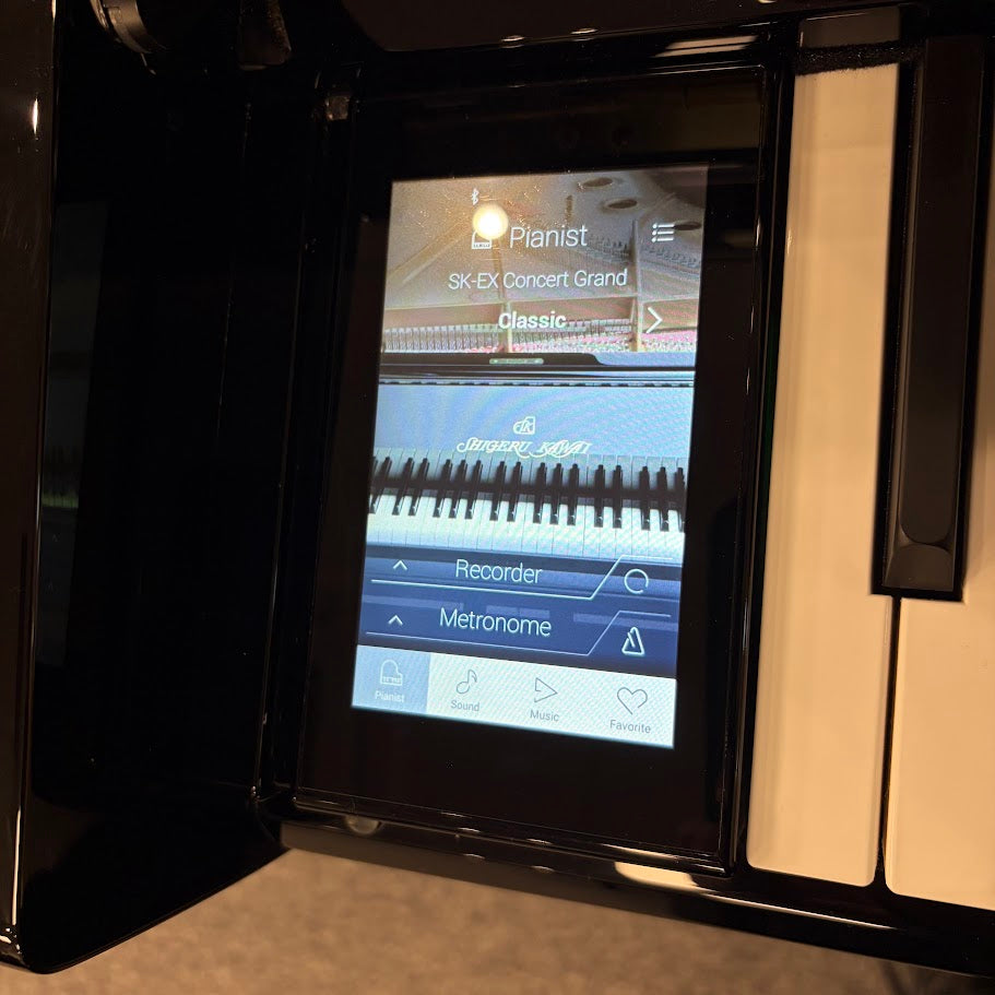 Kawai K300 ATX3 Upright Piano in Polished Ebony: Serial No: F162687 | Second Hand
