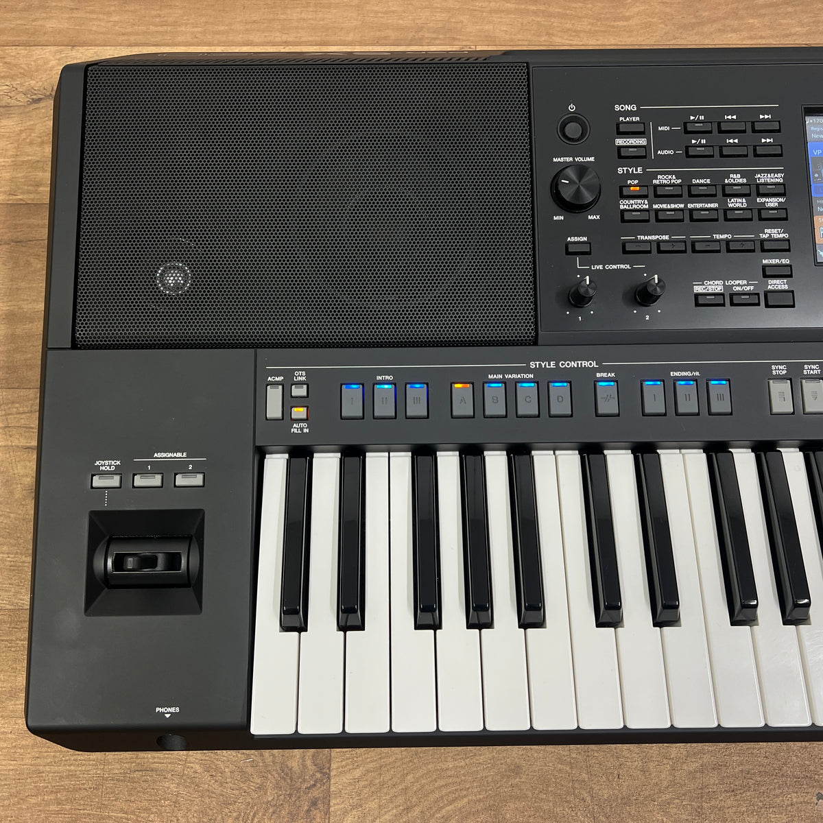 Yamaha PSR SX720 Arranger Keyboard Workstation; Serial No: BCEZ01045 | Second Hand