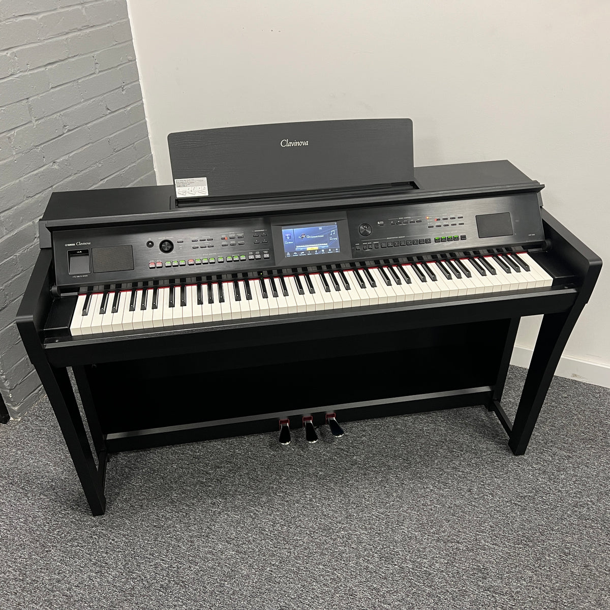 Yamaha CVP805 Digital Piano, Black; Serial No: BCZN01008 | Second Hand