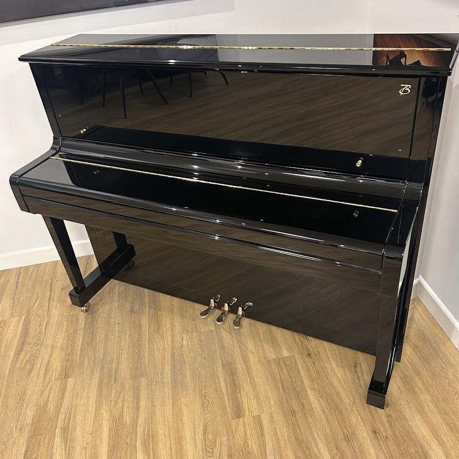 Boston UP118 Performance Edition Upright Piano in Polished Ebony: Serial No: 176005 | Second Hand