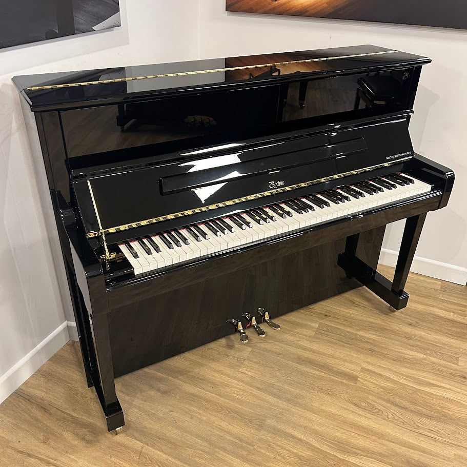 Boston UP118 Performance Edition Upright Piano in Polished Ebony: Serial No: 176005 | Second Hand