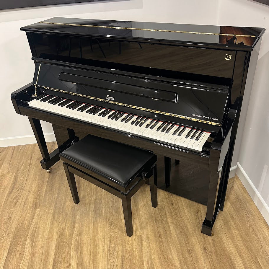 Boston UP118 Performance Edition Upright Piano in Polished Ebony: Serial No: 176005 | Second Hand