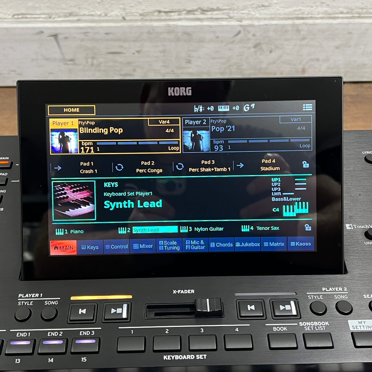 Korg Pa5X 88 Note Arranger Workstation Keyboard; Serial No: 9000481 | Second Hand