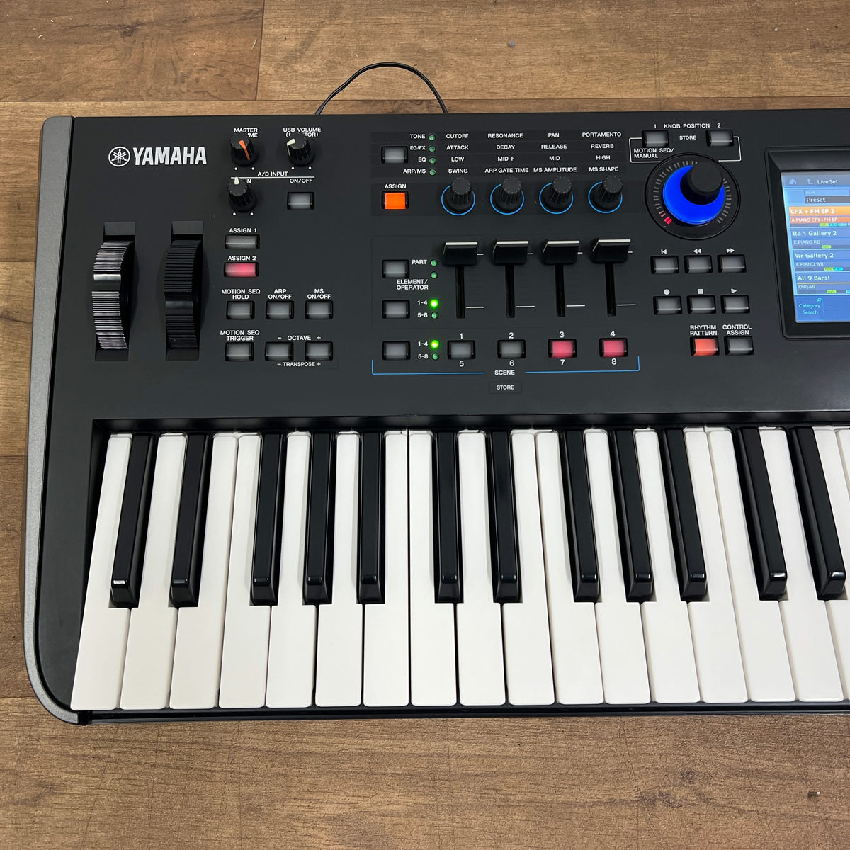 Yamaha MODX6 Synthersizer Keyboard; Serial No: BBZH01015 | Second Hand