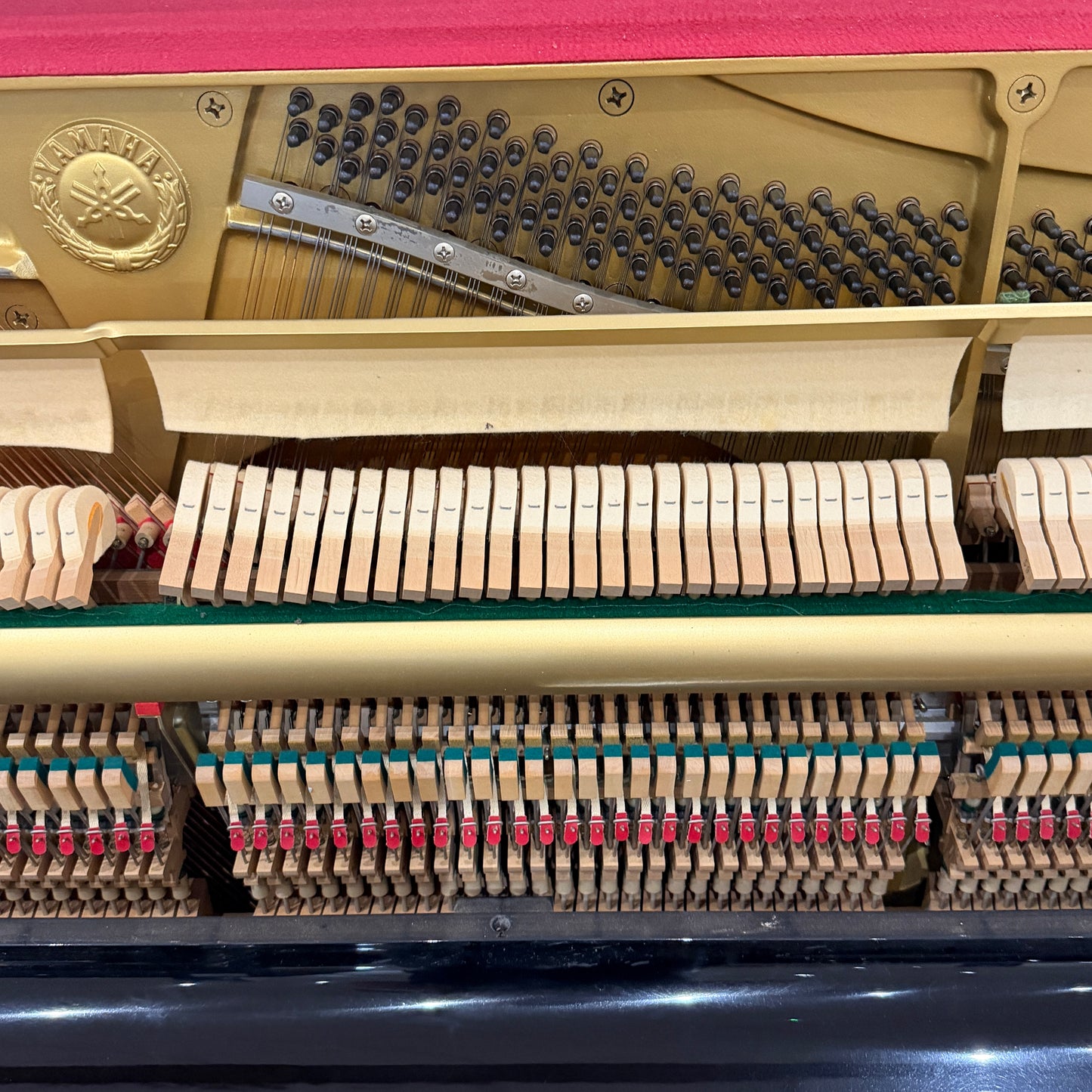 Yamaha U10 B1 Upright Piano in Polished Black: Serial No: 4391720 | Second Hand