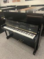 Second Hand Petrof 125 III Upright Piano; Polished Ebony Serial No: 566592
