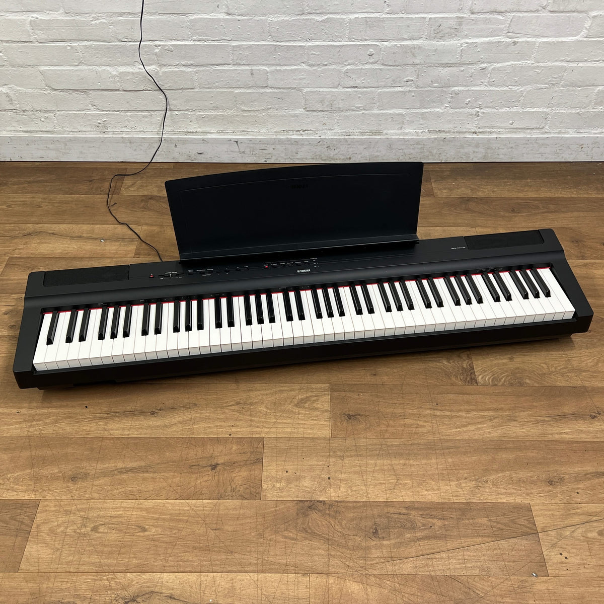 Yamaha P125 Portable Piano; Black; Serial No: BBYK01507 | Second Hand