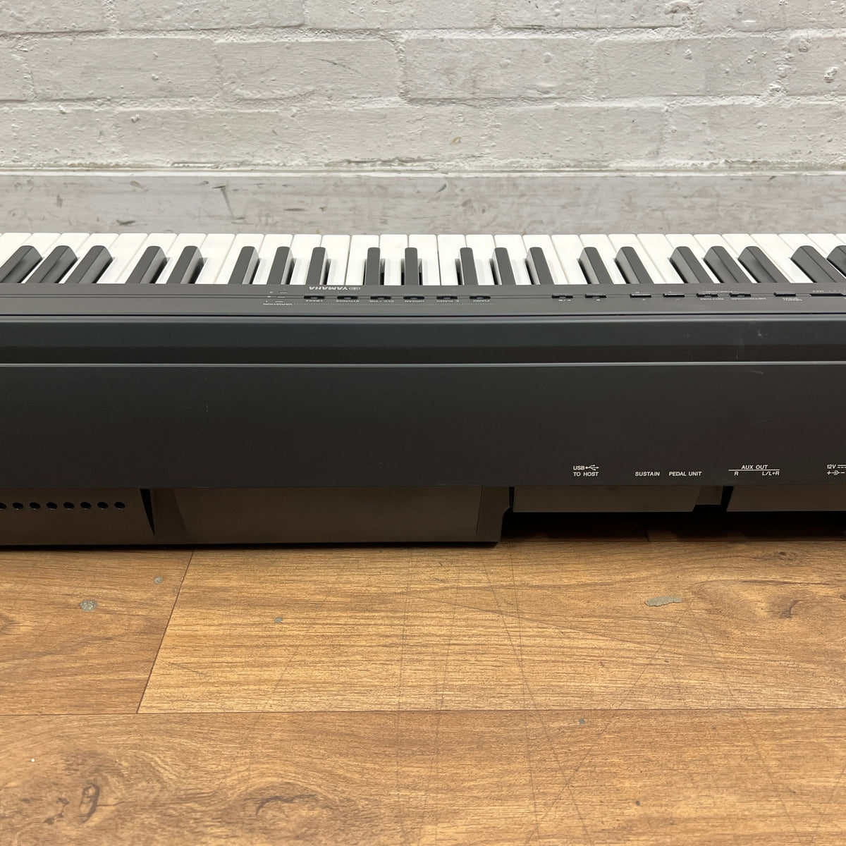 Yamaha P125 Portable Piano; Black; Serial No: BBYK01507 | Second Hand