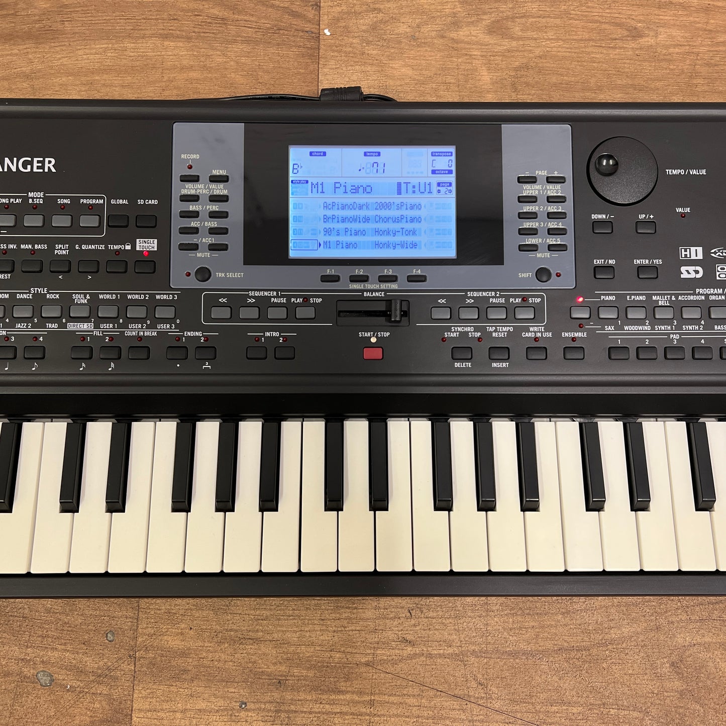 Korg MicroArranger Keyboard; Serial No: 19376 | Second Hand