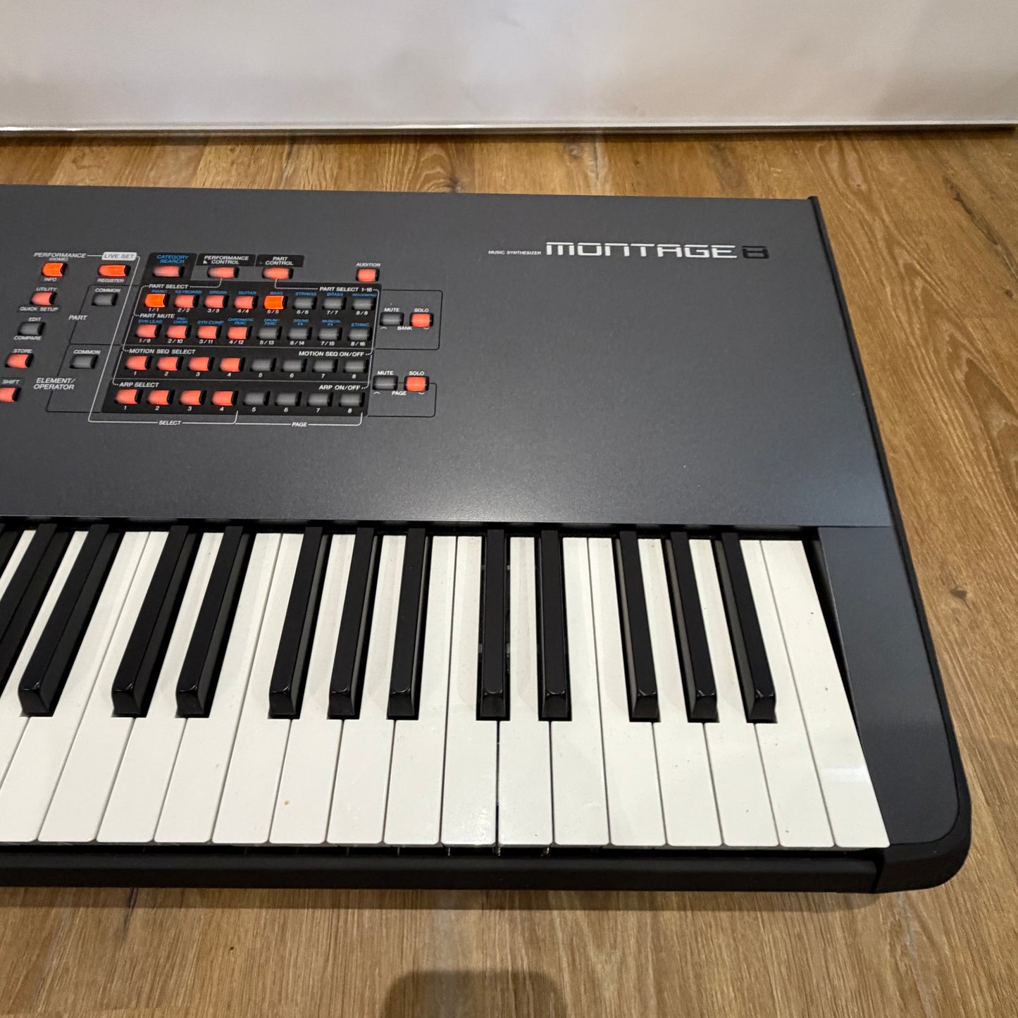 Yamaha Montage 8 Keyboard; Serial No: BAAN01003 | Second Hand