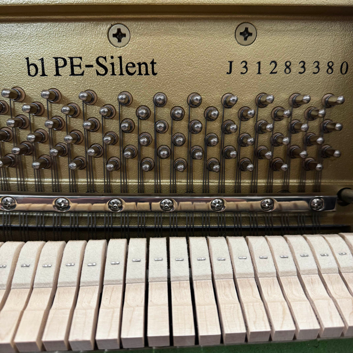 Yamaha B1 SG2 Upright Piano in Polished Ebony: Serial No: J31283380 | Second Hand