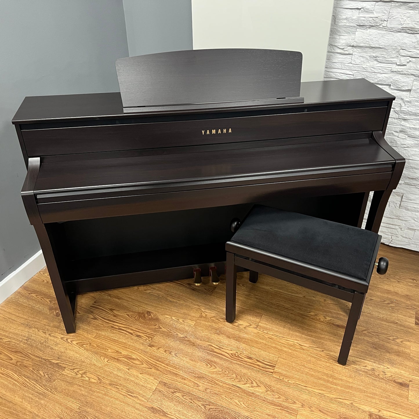 Yamaha CLP775R Digital Piano With Matching Stool; Serial No: BCAK01022 | Second Hand