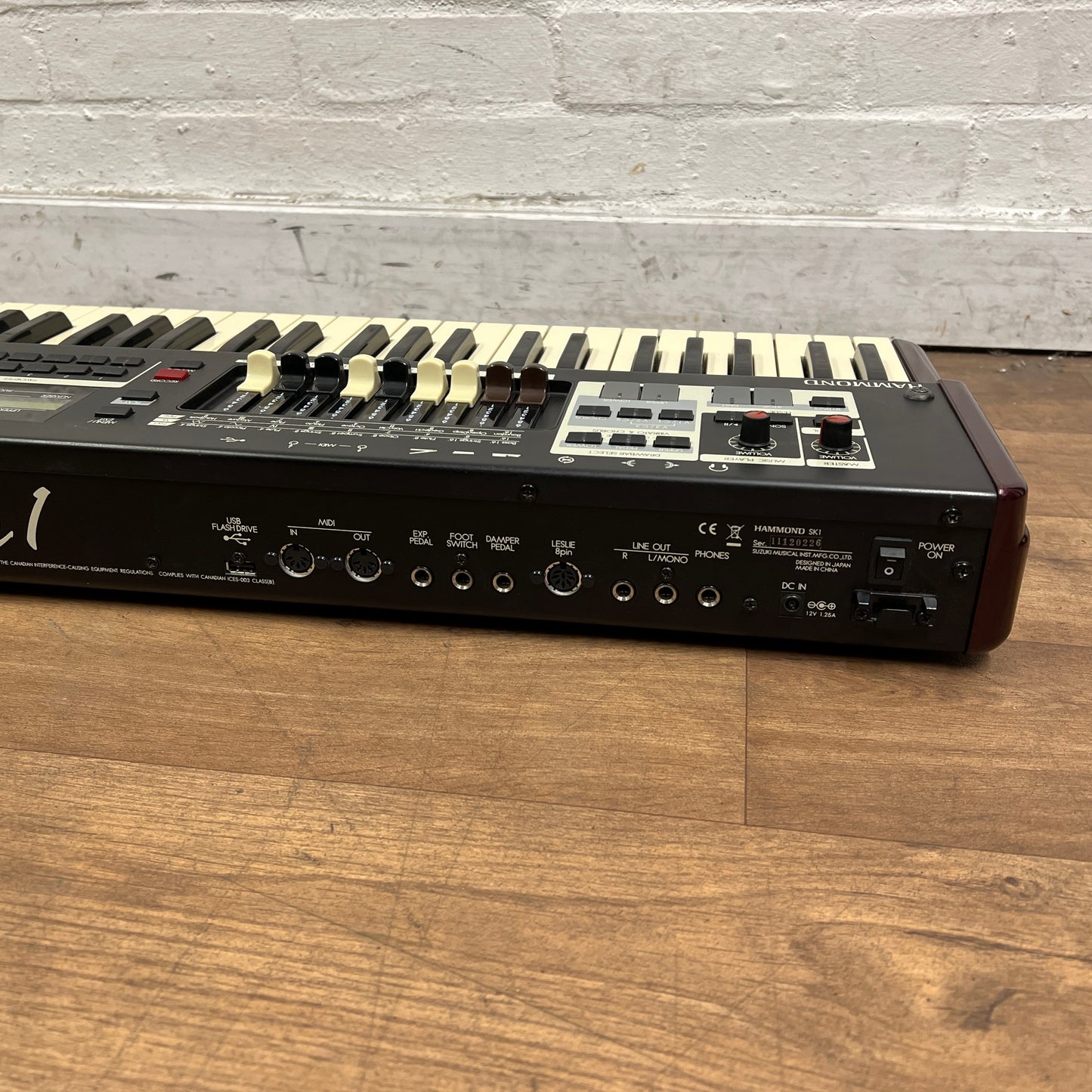 Hammond SK1 Keyboard; Serial No: 11120226 | Second Hand