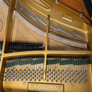 Second Hand W. Hoffmann T177 Grand Piano; Polished Ebony: Serial No: 165610