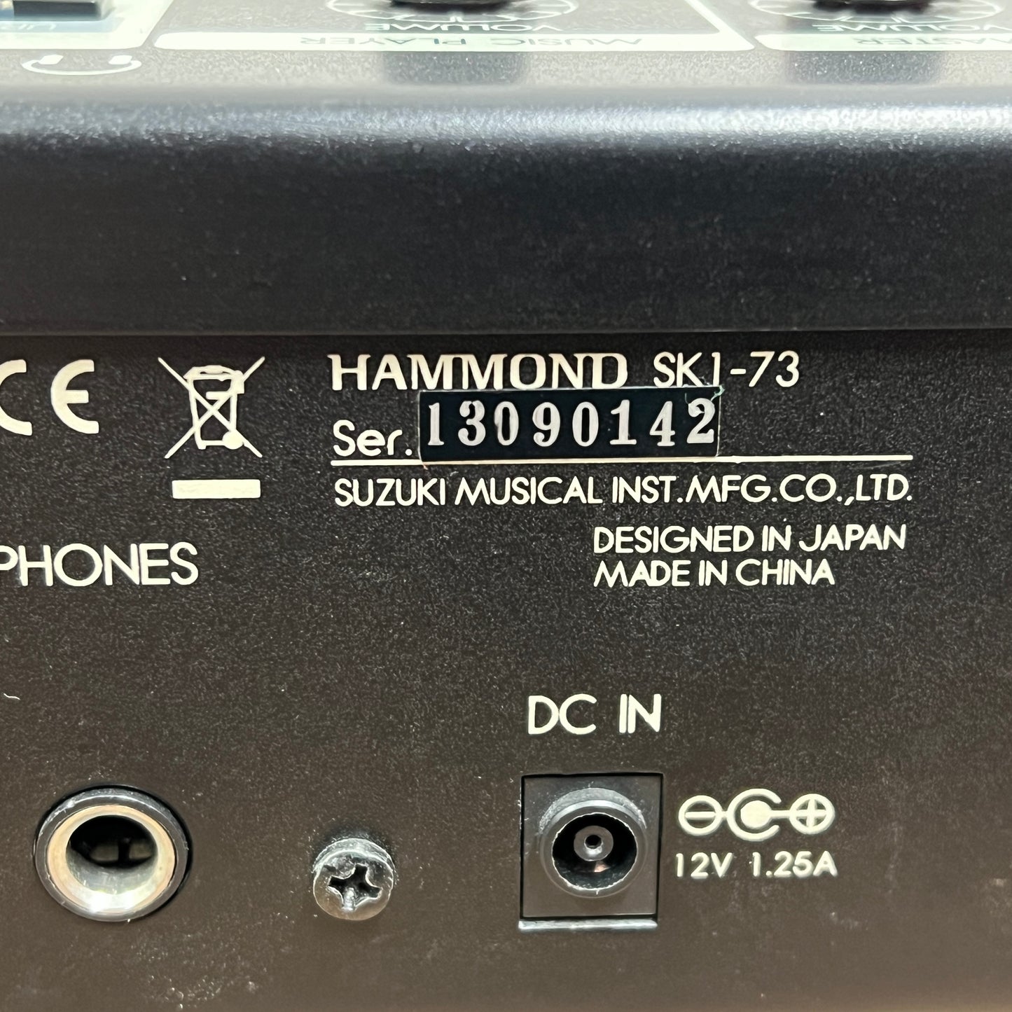 Hammond SK1 73 Stage Keyboard Serial No: 13090142 | Second Hand
