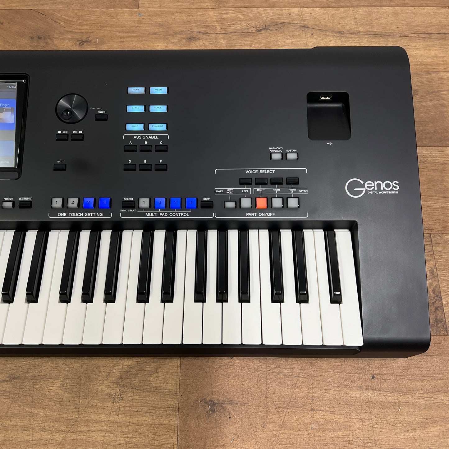 Yamaha Genos 1 Arranger Workstation Keyboard; Serial No: BEYN01052 | Second Hand