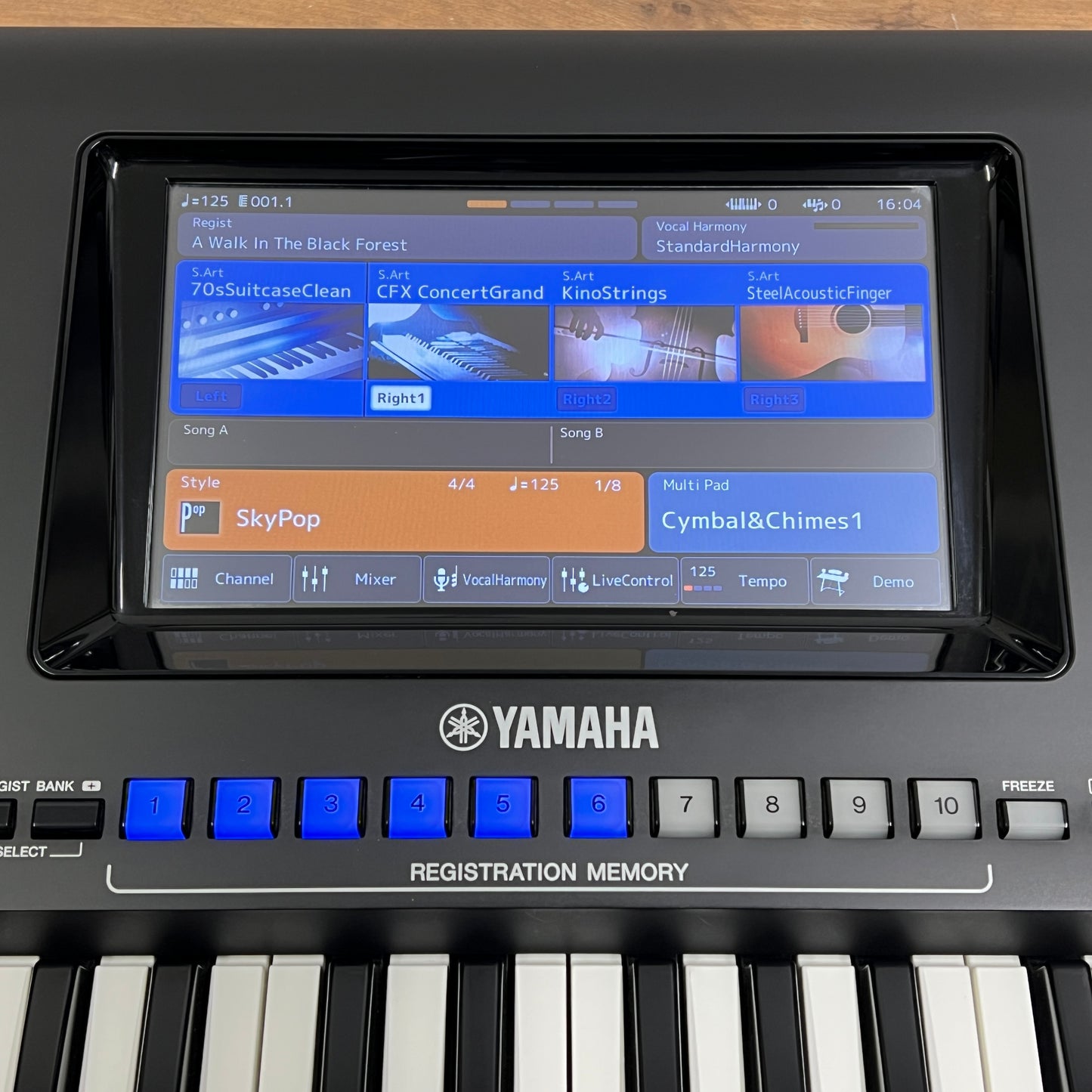 Yamaha Genos 1 Arranger Workstation Keyboard; Serial No: BEYN01052 | Second Hand