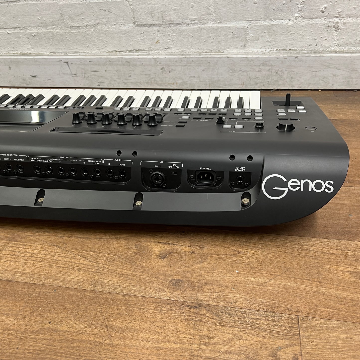 Yamaha Genos 1 Arranger Workstation Keyboard; Serial No: BEYN01052 | Second Hand