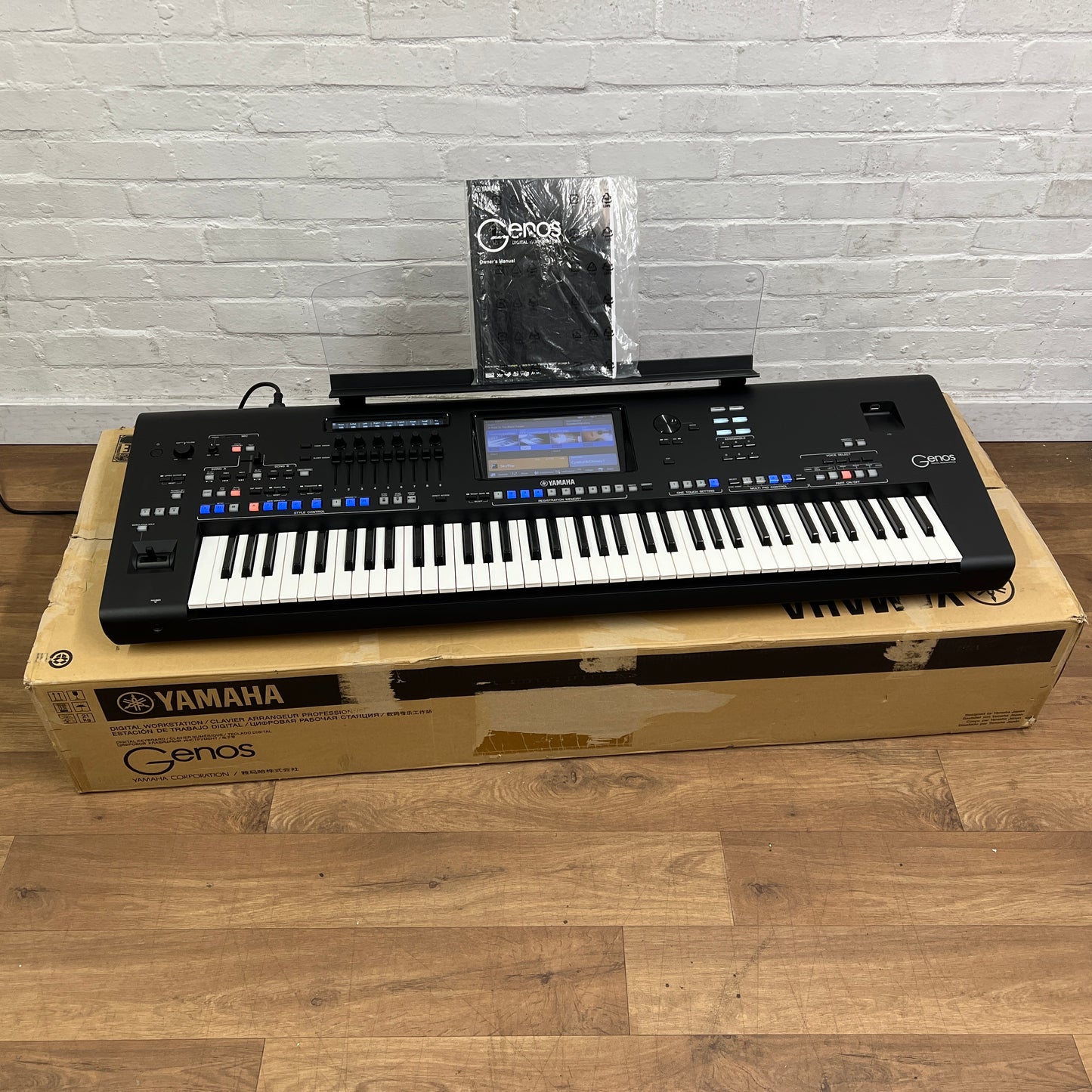 Yamaha Genos 1 Arranger Workstation Keyboard; Serial No: BEXO01023 | Second Hand