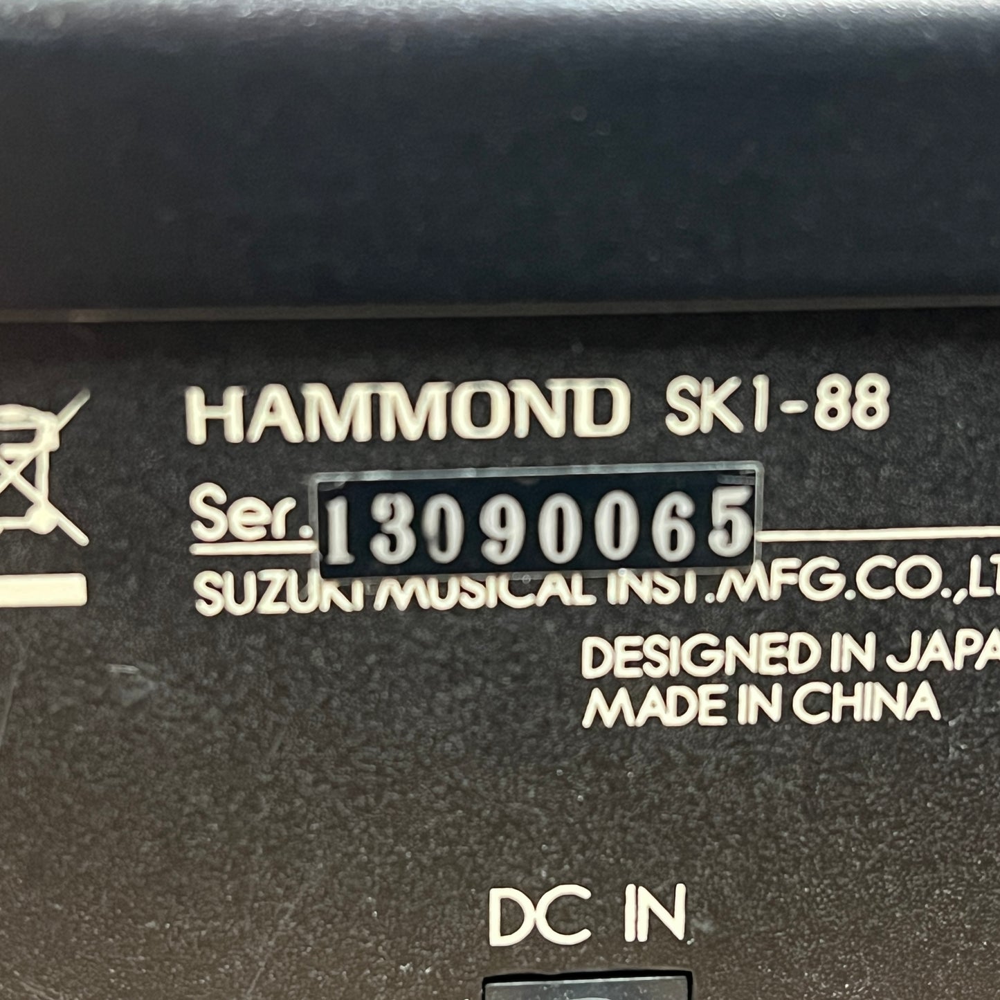 Hammond SK1 88 Organ Serial No: 13090065 | Second Hand