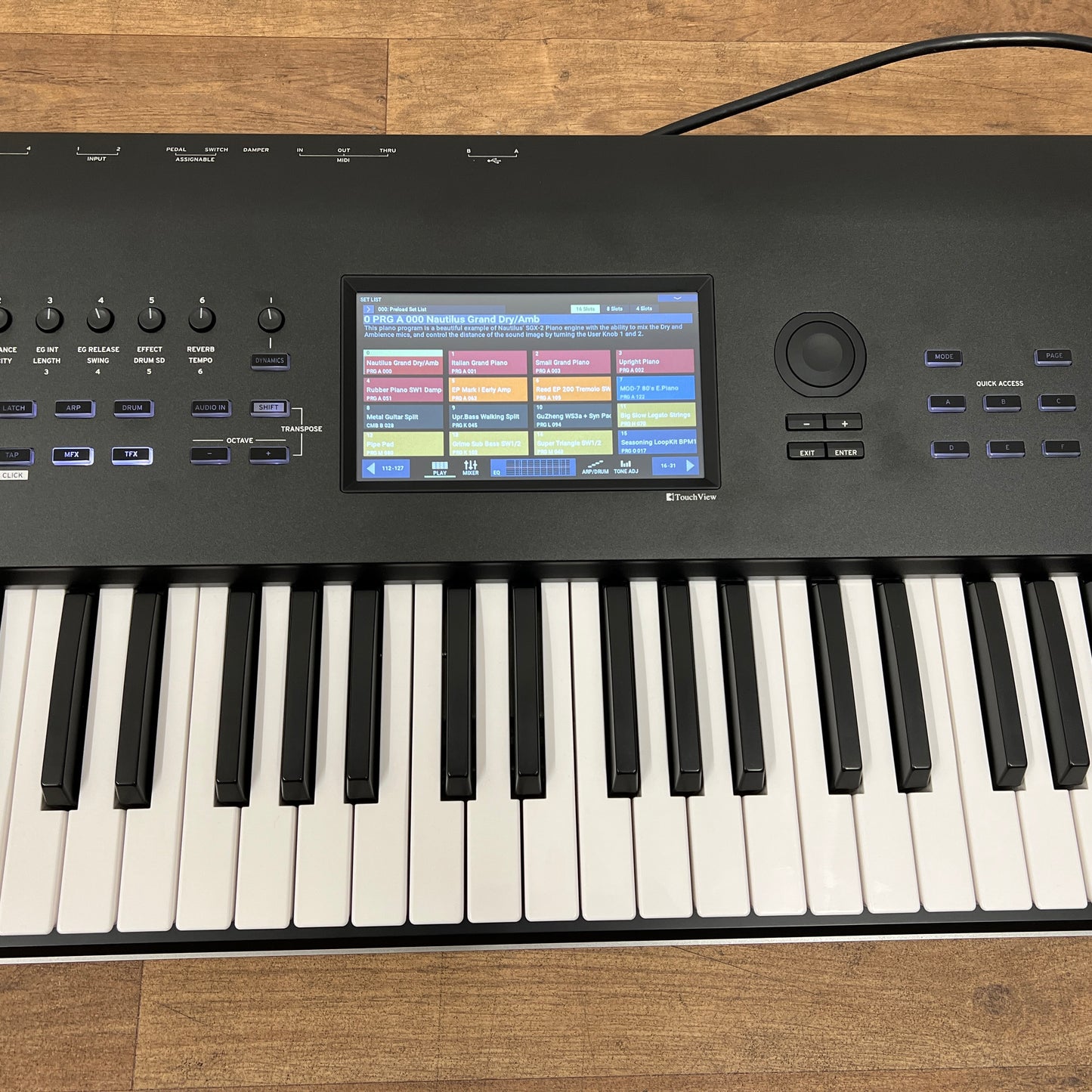 Korg Nautilus 61: Serial No: 3041 | Second Hand