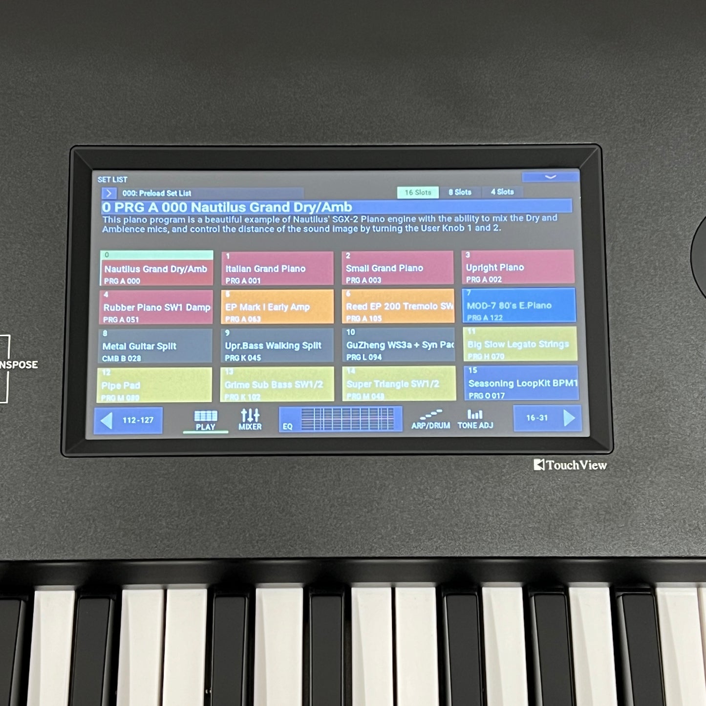 Korg Nautilus 61: Serial No: 3041 | Second Hand