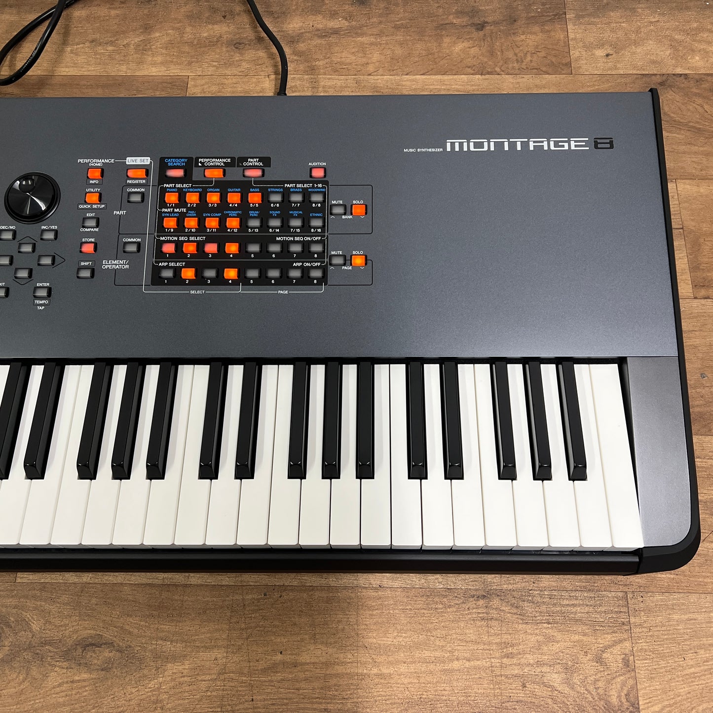 Yamaha Montage 8 Synthesizer Serial No: BAXY01008 | Second Hand