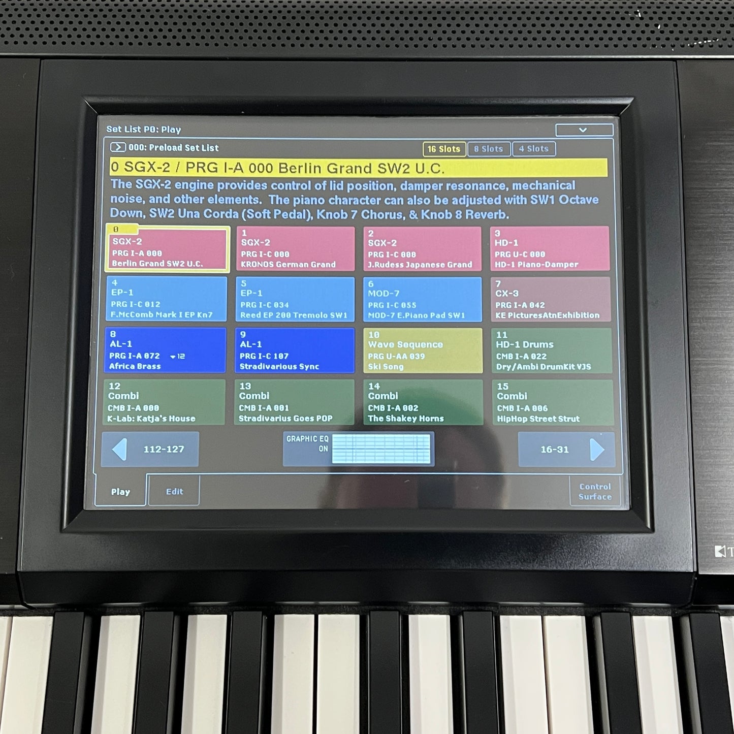Korg Kronos 2 88 Music Workstation Serial No: 205621 | Second Hand