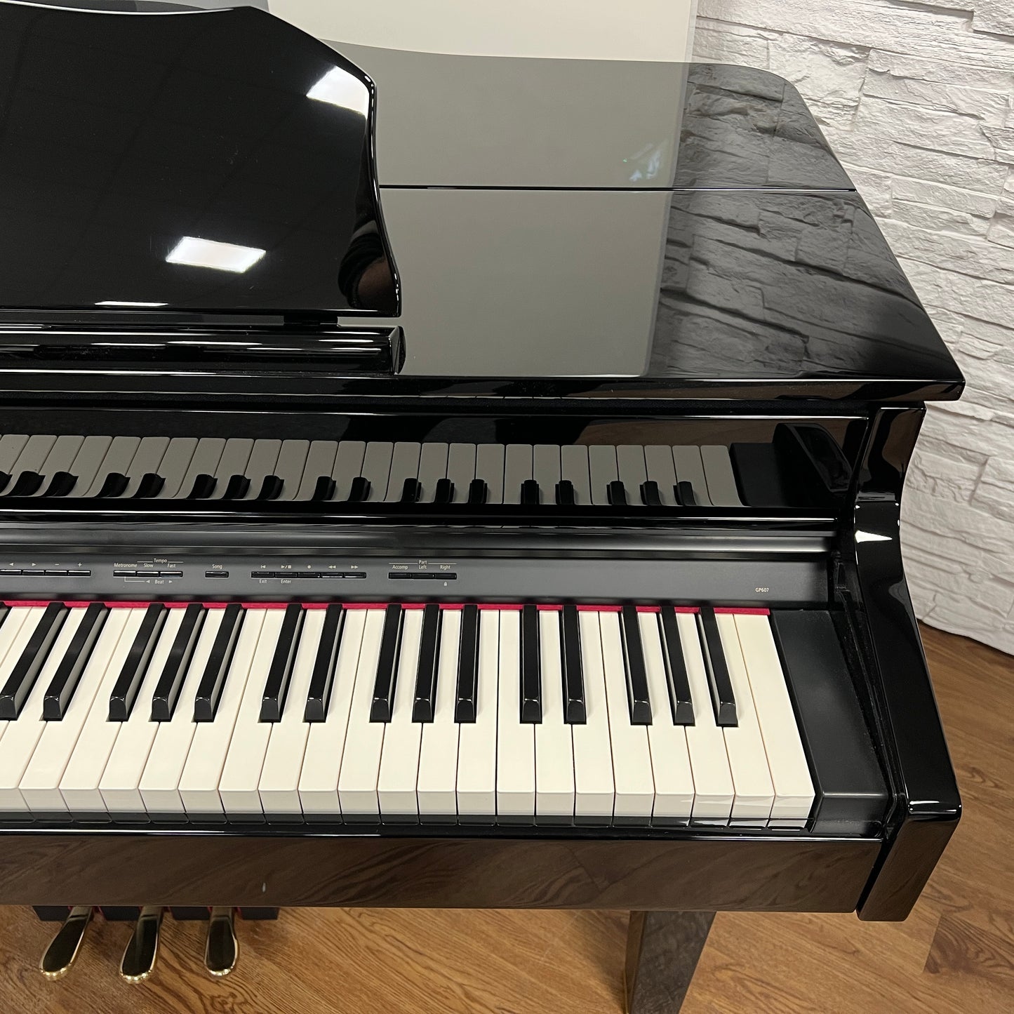 Roland GP607PE Digital Grand Piano With Matching Stool; Ser No:Z0P6500 | Second Hand