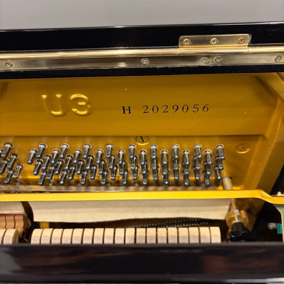 Yamaha U3 Upright Piano With Stool; Serial No: H2029056 | EU Reconditioned 2026