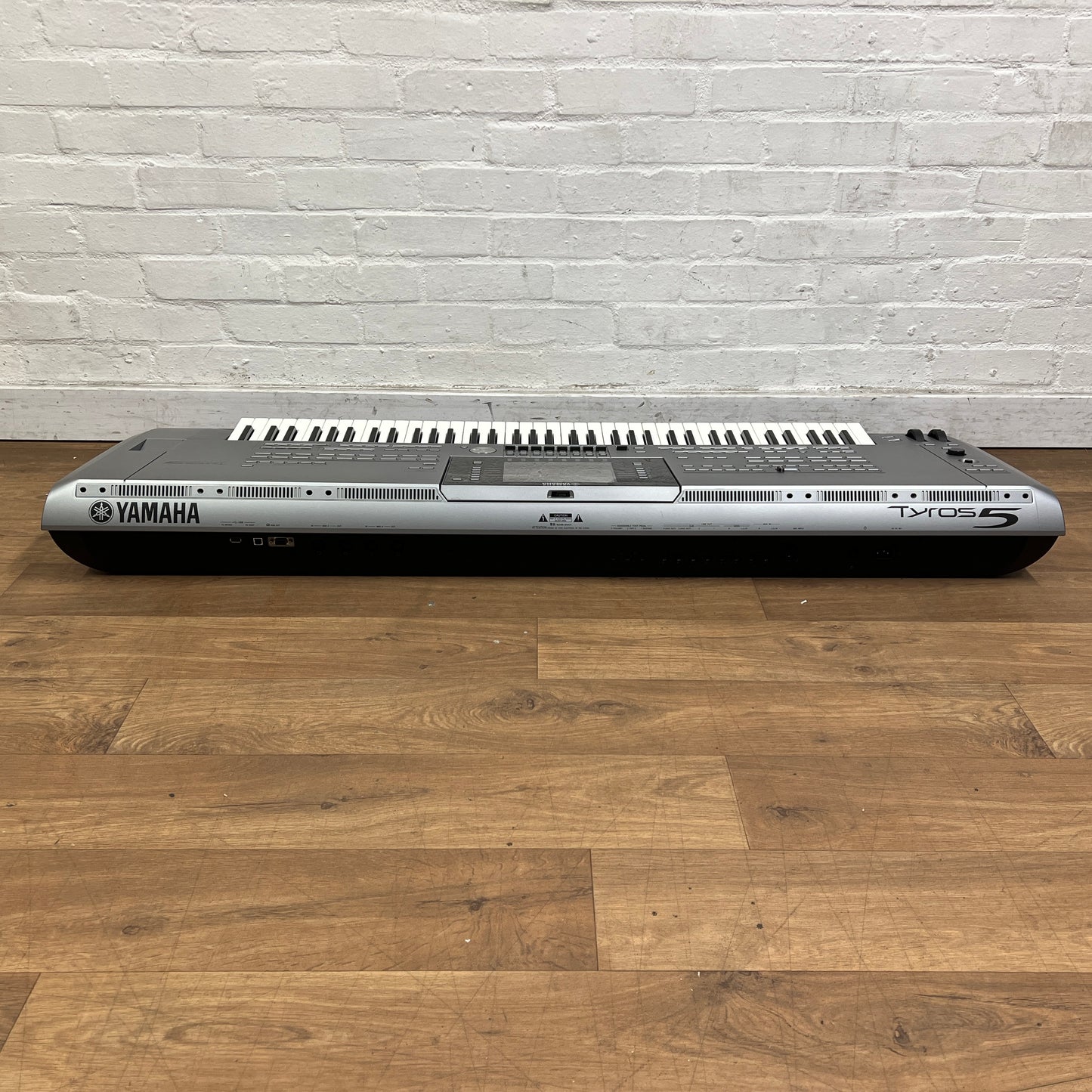 Yamaha Tyros 5 76 Keyboard With Speaker System; Serial No: BAVY01005 | Second Hand