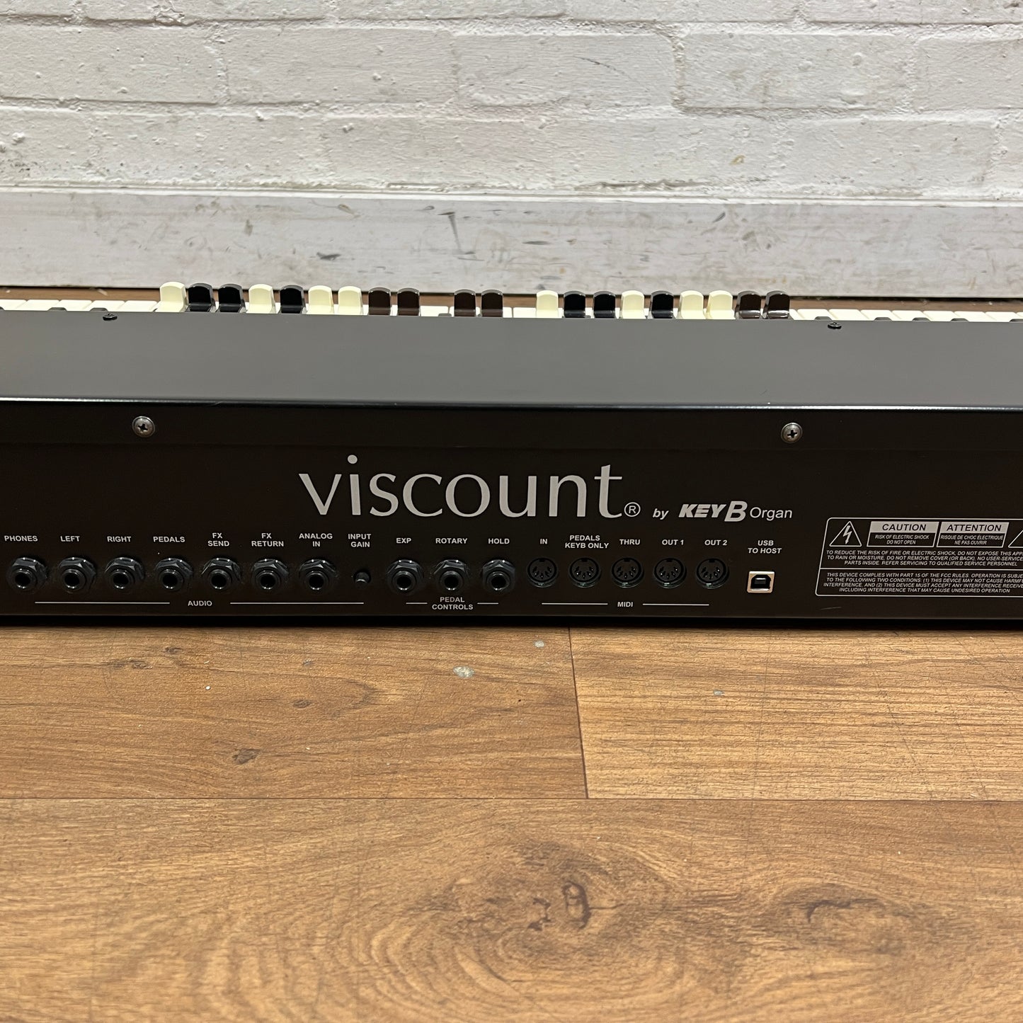 Viscount Legend Solo Keyboard Organ; Serial No: 2049988 | Second Hand