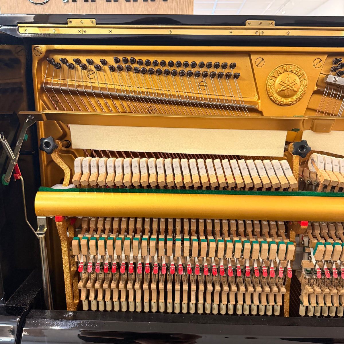 Yamaha U3 Upright Piano in Polished Ebony: Serial No: H2636783 | CERTIFIED RECONDITIONED