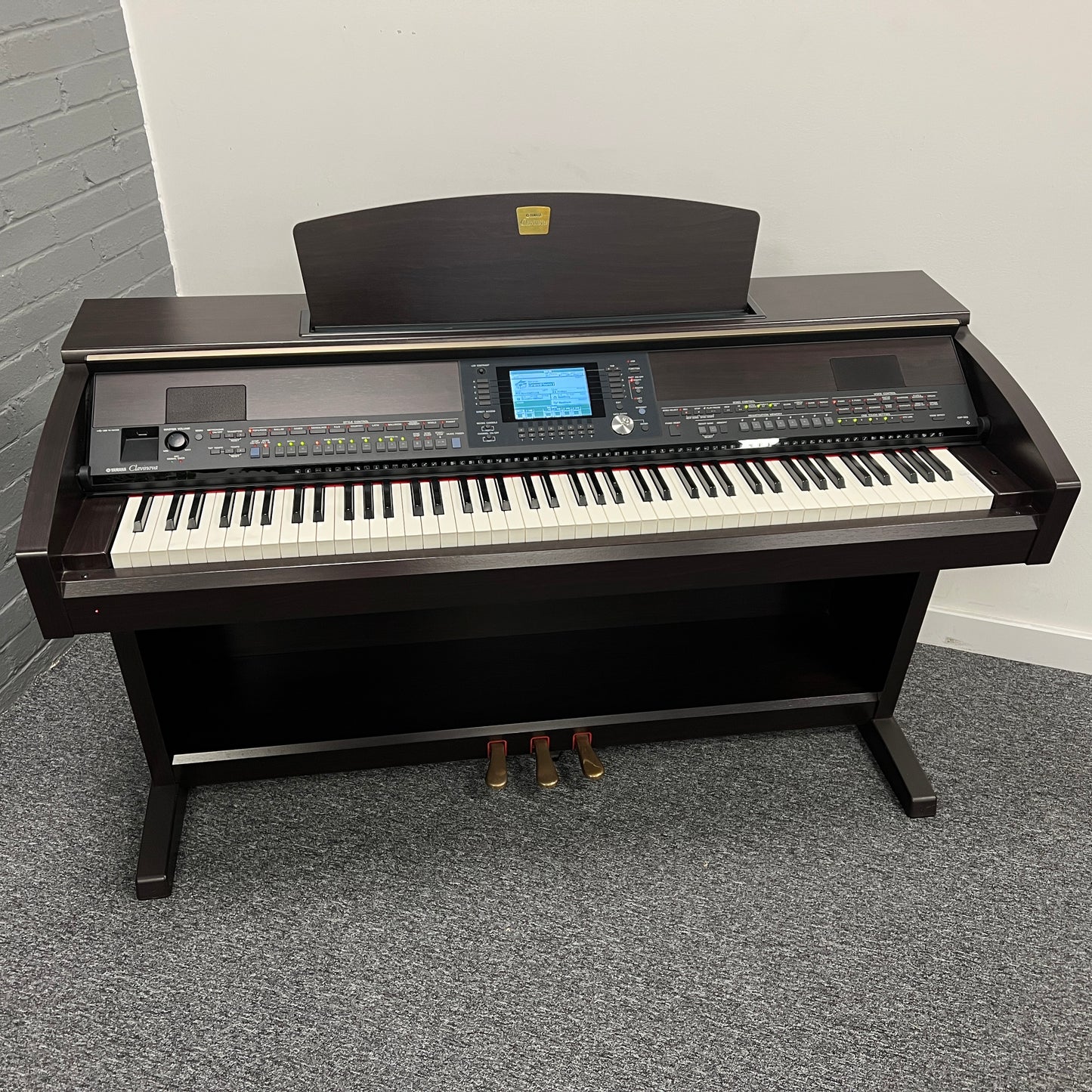 Yamaha CVP503R Rosewood Digital Piano With Matching Piano Stool; Serial No: BCQI01017 | Second Hand