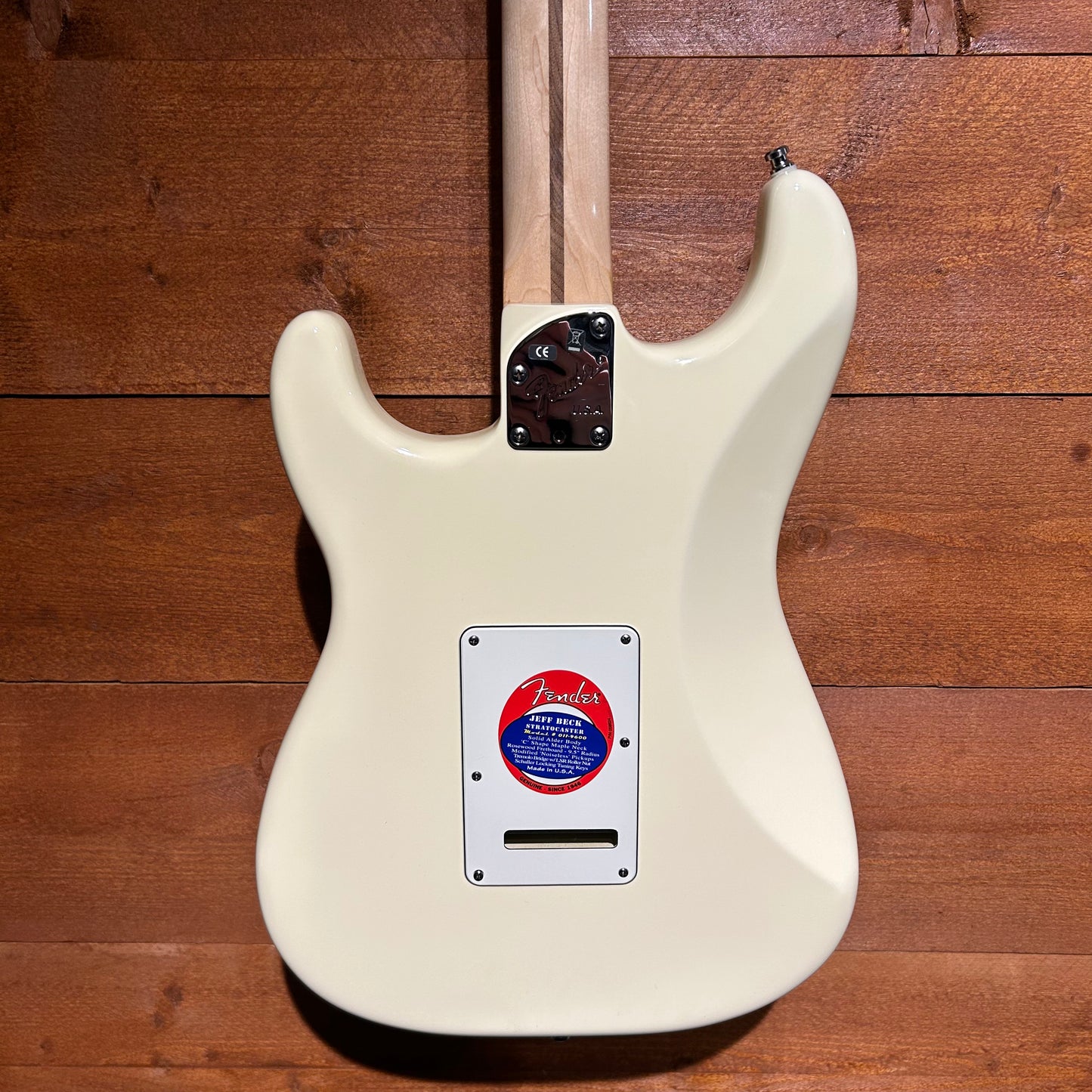 Fender Jeff Beck Artist Series Stratocaster; Olympic White: Serial No: US11303051 | Second Hand