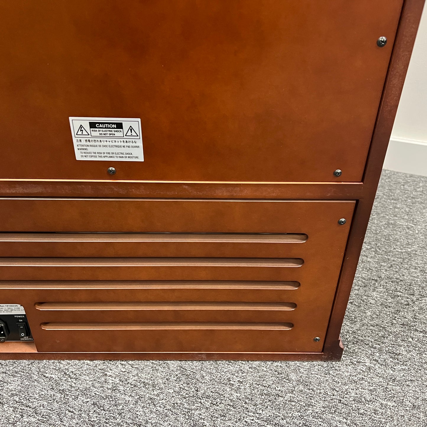 Hammond Leslie 3300W Rotary Speaker, Wood, Incl 11 Pin Cable; Serial No: 19100239 | Second Hand