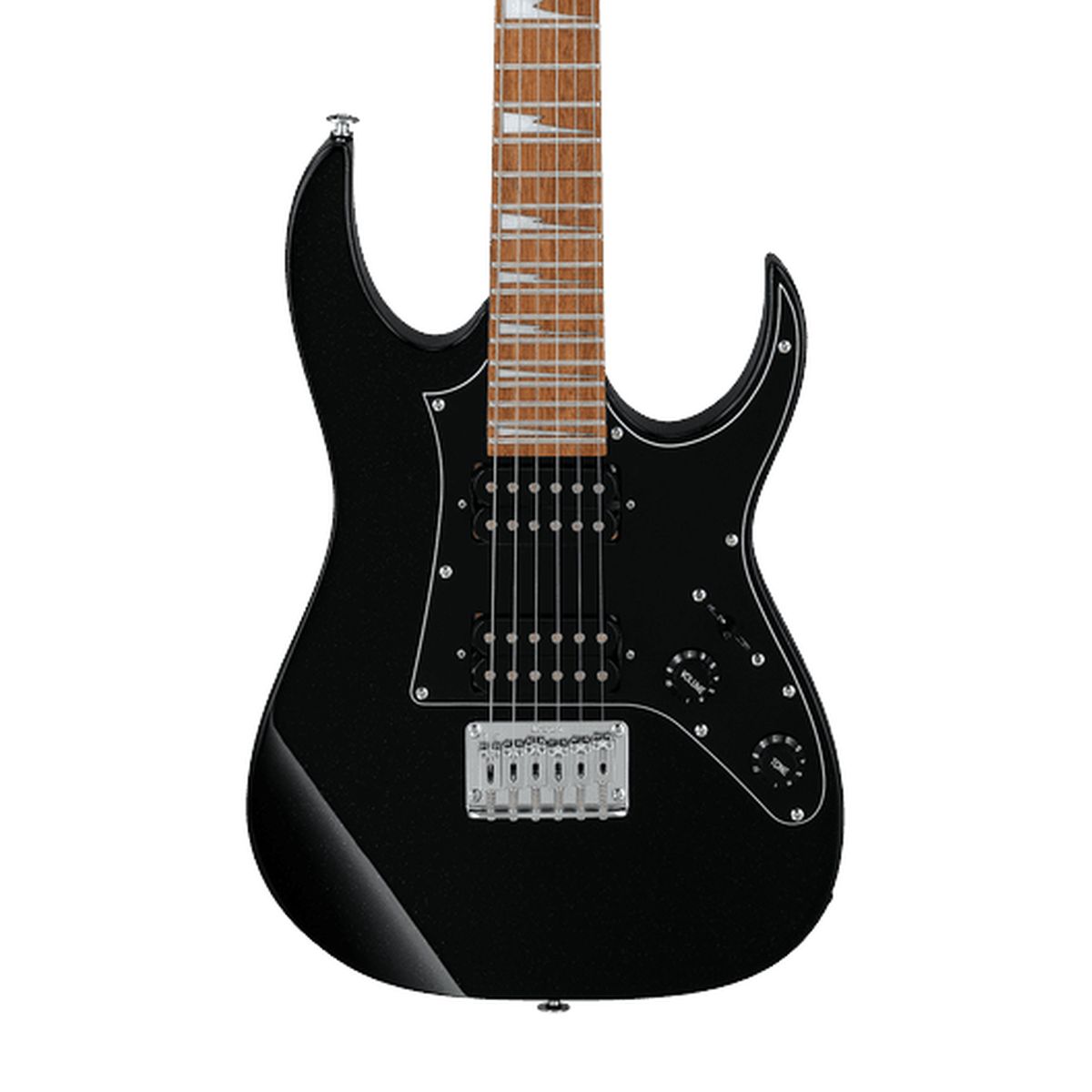 Ibanez Gio GRGM21-BKN Mikro Electric Guitar; Black Night