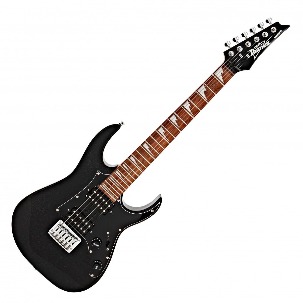 Ibanez Gio GRGM21-BKN Mikro Electric Guitar; Black Night