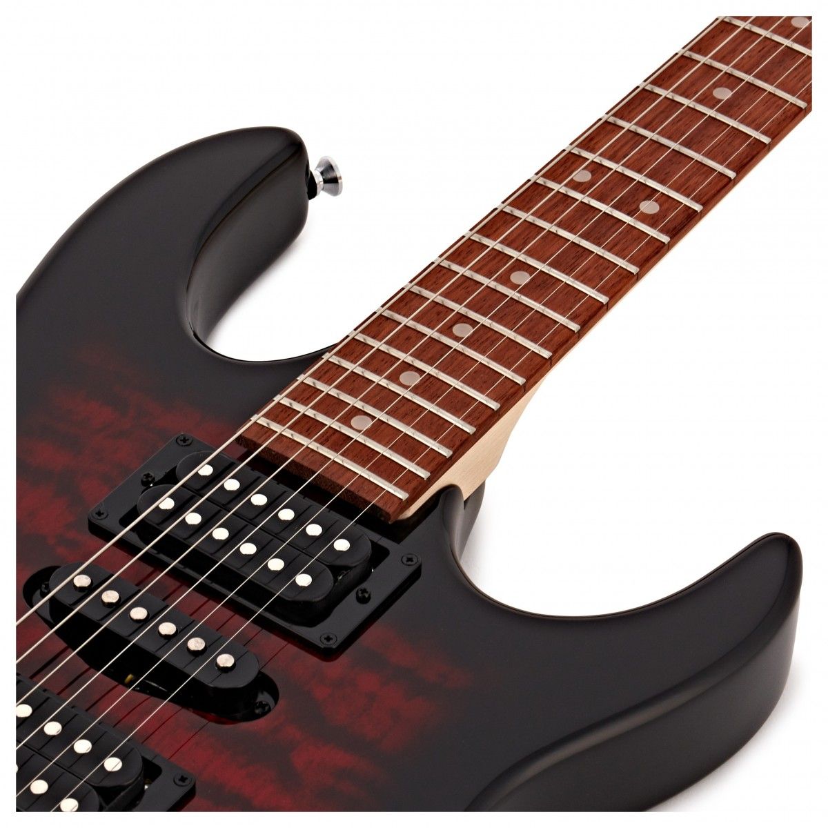 Ibanez GRX70QA Electric Guitar Kit | Transparent Red Burst