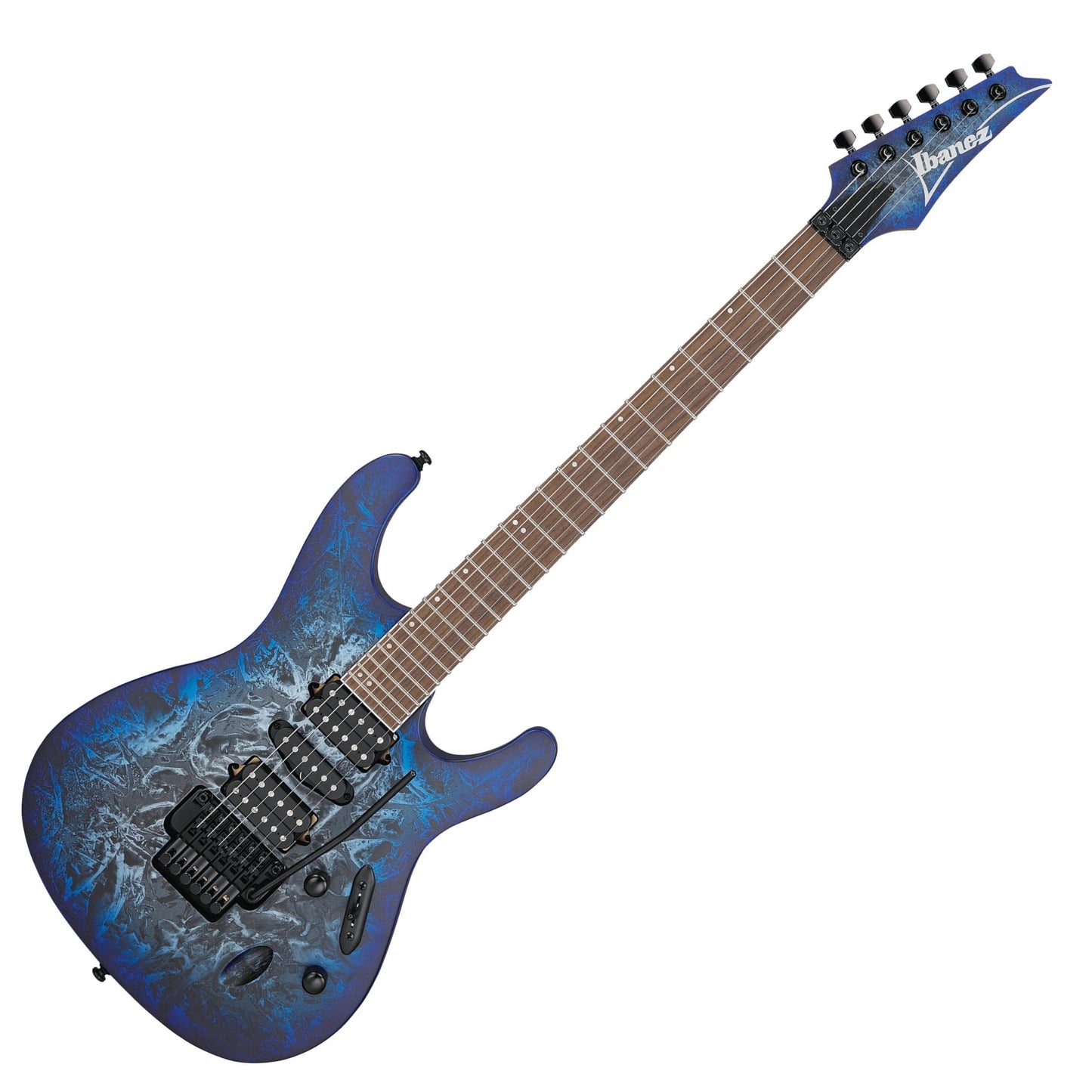 Ibanez S770-CZM Electric Guitar; Cosmic Blue Frozen Matte