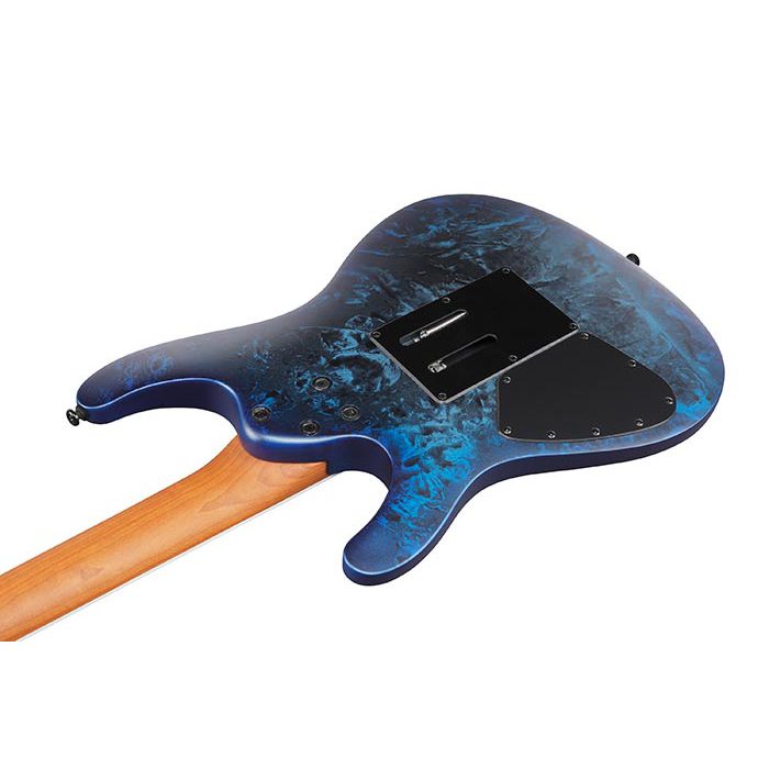 Ibanez S770-CZM Electric Guitar; Cosmic Blue Frozen Matte
