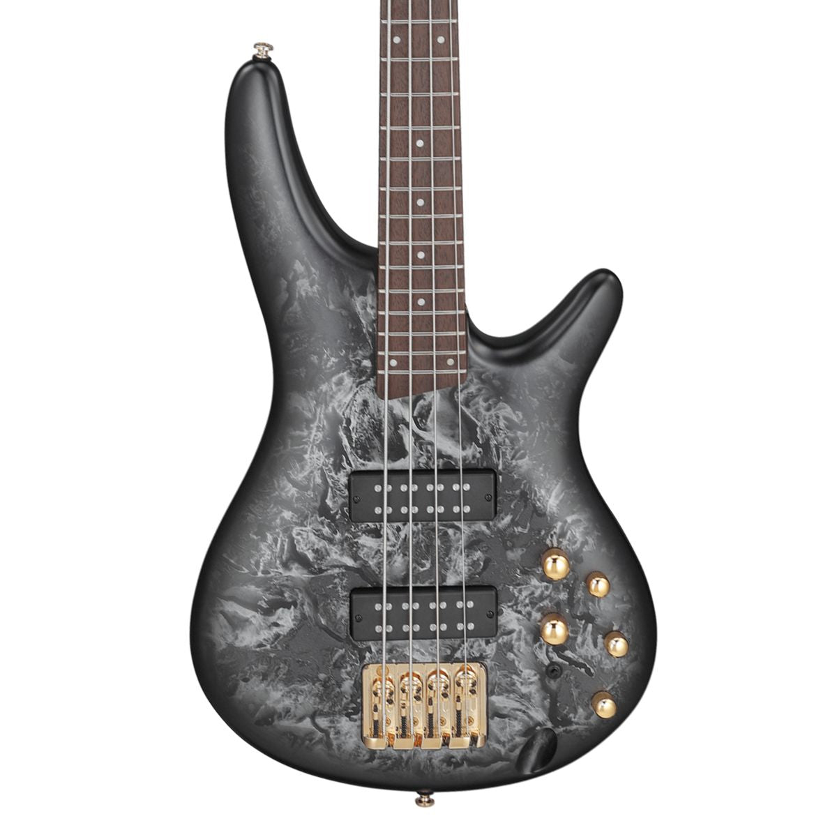 Ibanez SR300EDX-BZM Bass; Black Ice Frozen Matte