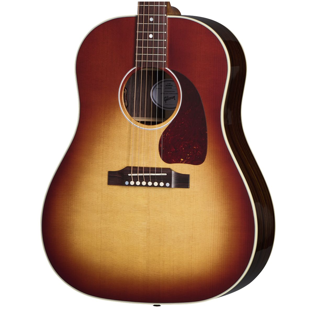 Gibson J-45 Standard Rosewood; Rosewood Burst