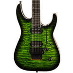 Jackson Pro Plus Series Dinky DKAQ Electric Guitar; Emerald Green