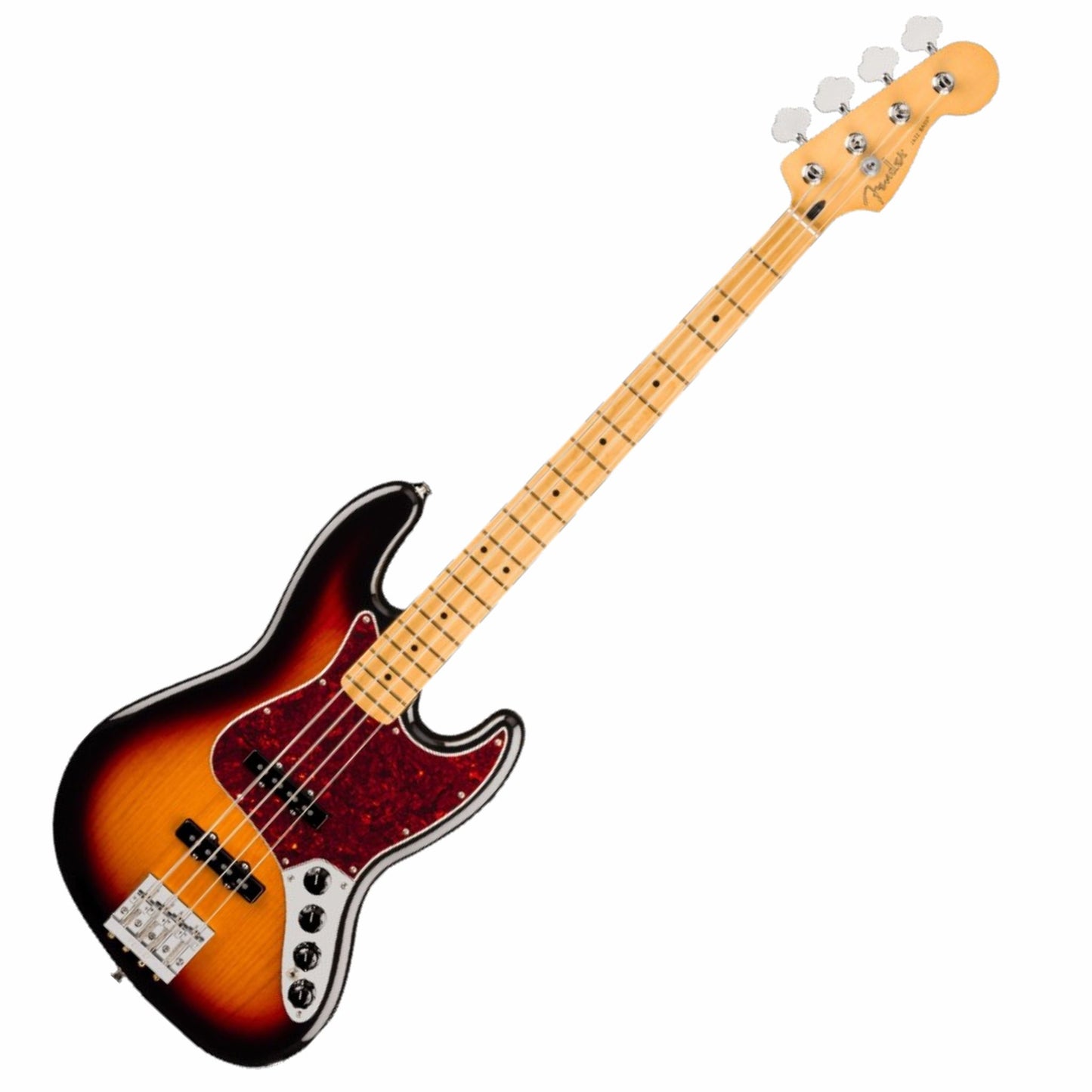 Fender Player II Modified Active Jazz Bass; Maple Fingerboard, 3 Tone Sunburst