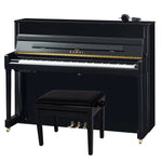 Kawai K200 ATX4 Anytime Silent Upright Piano; Polished Ebony | INCL £300 EXTRA DISCOUNT UNTIL 30TH JUNE