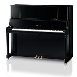 Kawai K700 Upright Piano; Polished Ebony