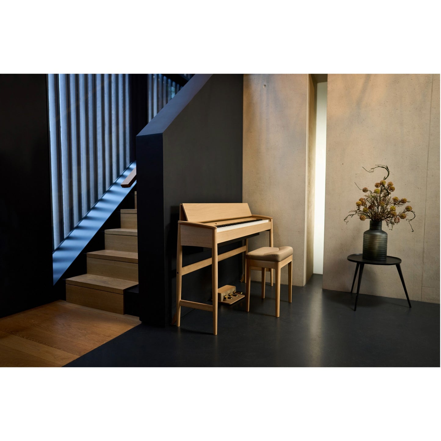 Roland Kiyola KF-20 Pure Oak | Bundle including matching bench